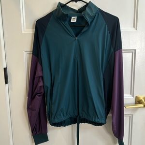 Debits Colorblock Windbreaker 1/4 Zip